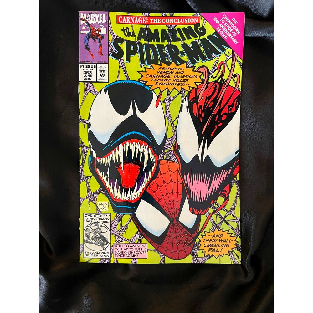 VINTAGE 1992 Marvel "THE AMAZING SPIDER-MAN" #363 - NM/M - Never Opened
